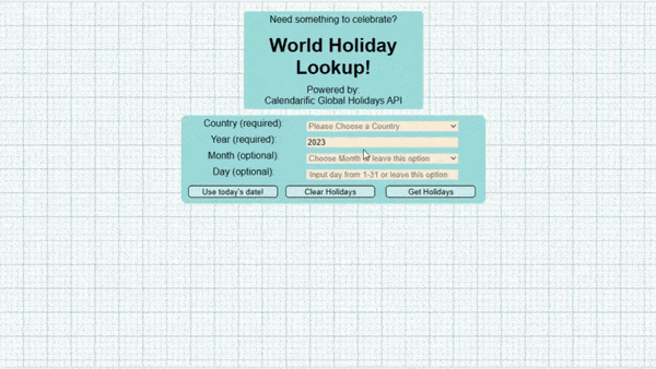 Create a World Holiday Search Engine using HTML, CSS, and JavaScript.gif